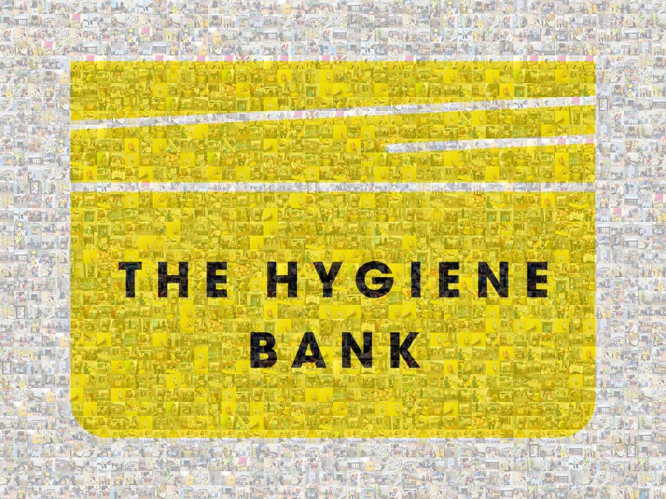 mosaic of the hygiene bank logo